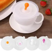 Силиконовая крышка чашки милая маленькая бусина росток термостойкая Герметичная крышка для чашек силиконовая антипылезащитная чаша крышка чашки уплотнения стеклянные кружки Крышка