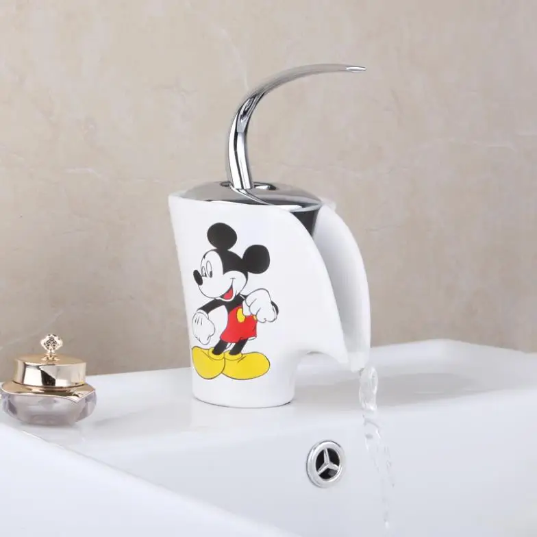

e-pak Popular Micky Mouse Unique Design Construction & Real Estate L212 Single Handle Single Holder Bathroom Basin Sink Faucet