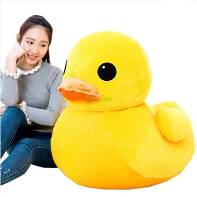 large stuffed duck