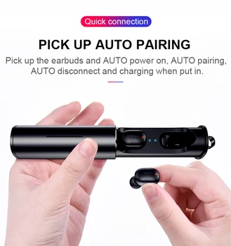 

orginal Mini T1 V5.0 Bluetooth Earphone 3D True Wireless Stereo Earbuds Mic Portable HiFi Deep Bass Sound Cordless Dual Headset