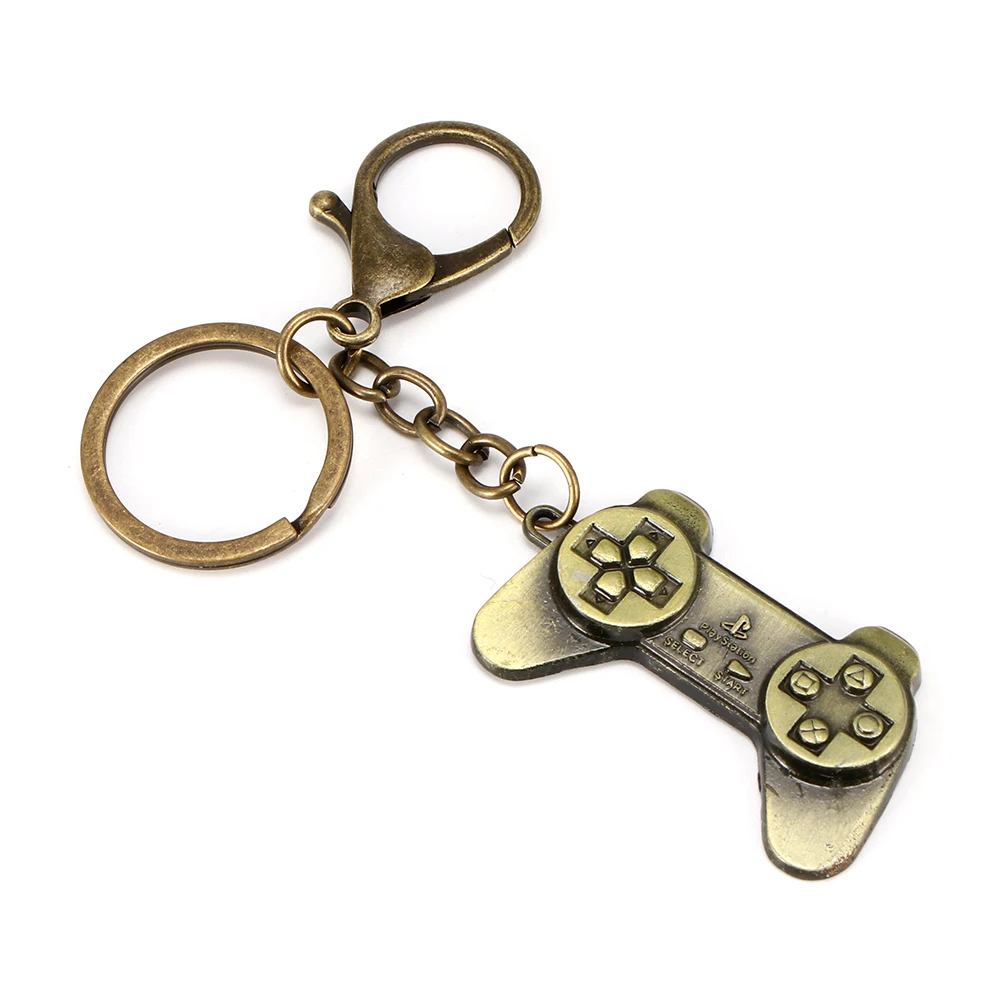 

TiOODRE Key Rings Video Game Controller Keychains Game Handle leather Keychains Key Holder Gifts For Boyfriend Car decoration