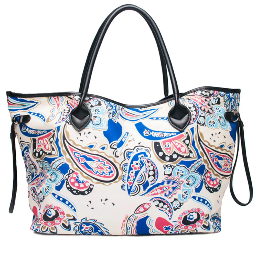 Fashion Handbags Designer Soft Canvas Beach Tote Bags Luxury Ladies Large Capacity Top Handle ...