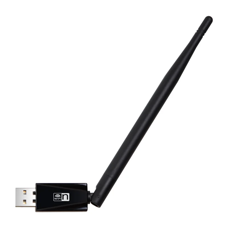 Беспроводной USB Wi Fi адаптер 802.11n/g/b + антенна 5 дБи сетевой 150 Мбит/с LAN карта 1 шт.|lan
