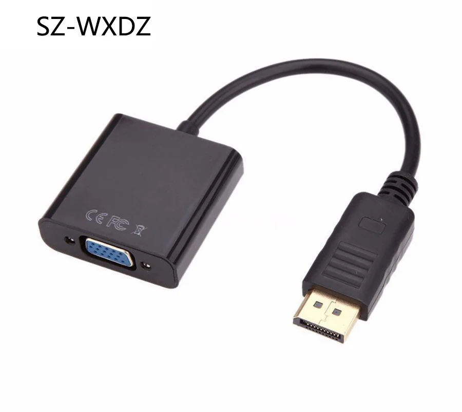 SZ-WXDZ New Displayport DP to HDMI/VGA/DVI Adapter male to female Cable Converter Display port Adapter 1080p for HDTV Projector SZ-WXDZ New Displayport DP to HDMI/VGA/DVI Adapter male to female Cable Converter Display port Adapter 1080p for HDTV Projector