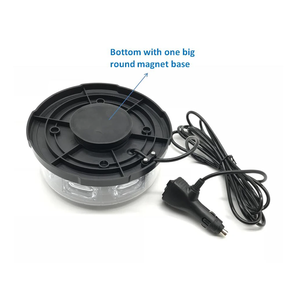  16 LED Super Bright car roof strobe light led lightning flashing warning lights Beacon Police Emerg - 32902789823