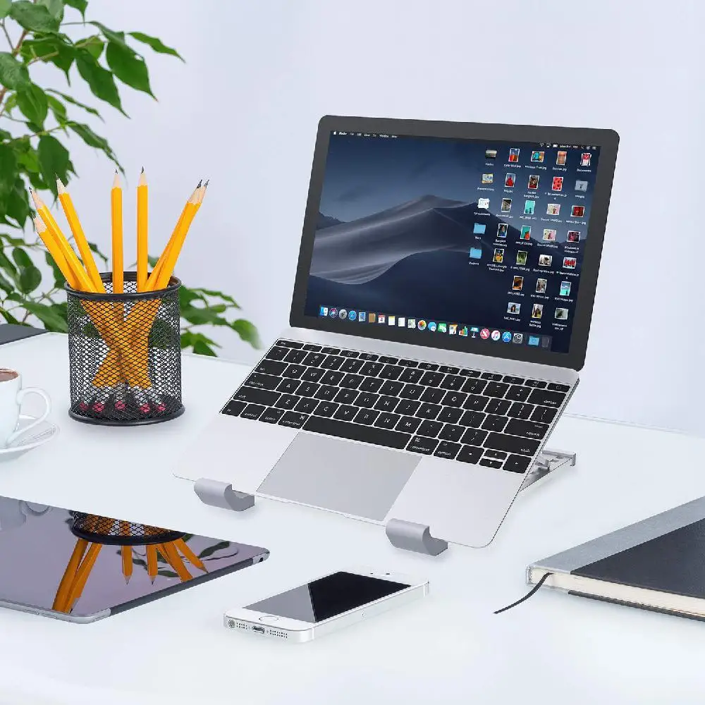 Studyset переносная Складная регулируемая ноутбук держатель Универсальный Эргономичный для MacBook Тетрадь компьютер iPad