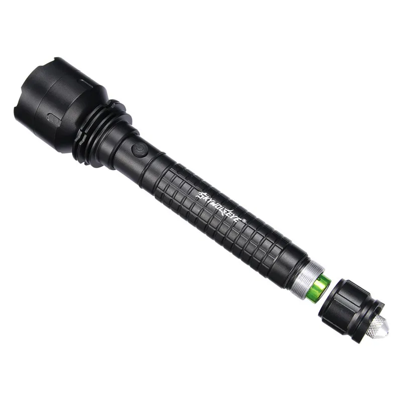 Tactical Police Torch Led Light USB Flashlight Rechargeable T6 LED 5 Modes 18650 Flashlight Military Torch Zaklamp 40MAY1314