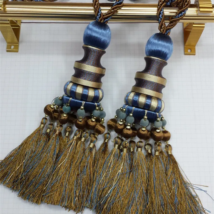 curtain hanging ball curtain accessories wood bead ball curtain strap