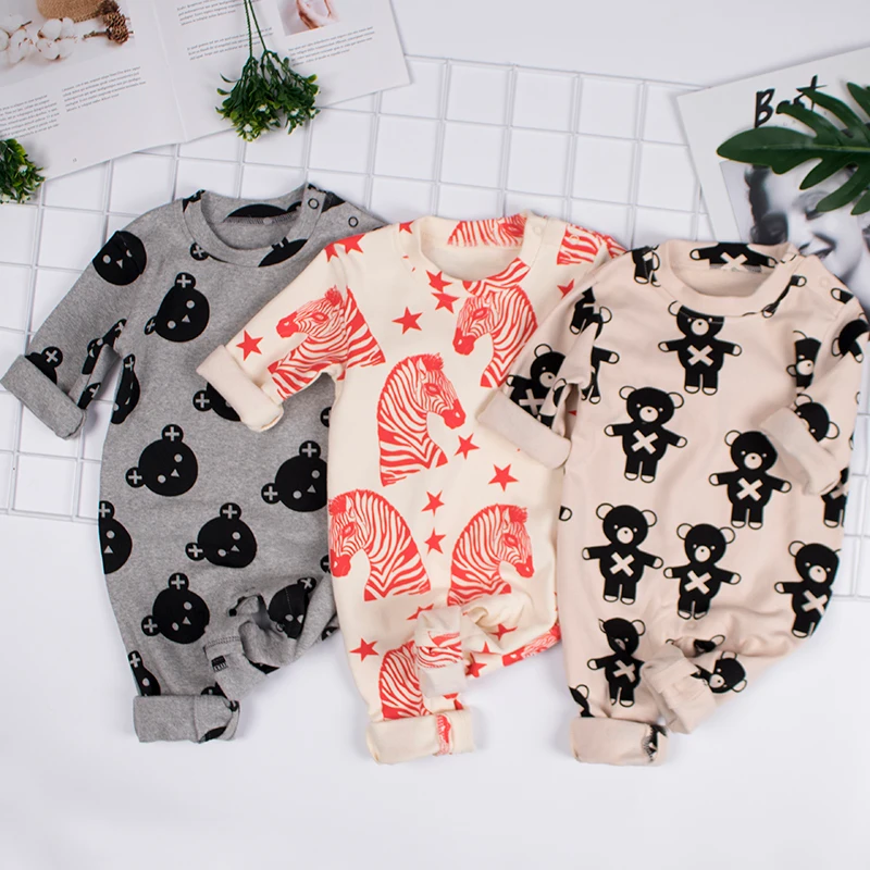Beste TinyPeople 2019 Baby Romper herfst Katoen baby Unisex Onesie Jongens Winter Meisjes Overall Baby Kleding voor kinderen Pasgeboren jumpsuit