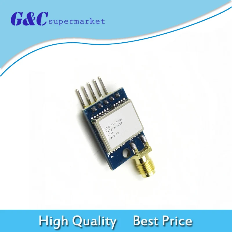 1Pcs New Mini NEO-7M GPS Satellite Positioning module 51 SCM MCU For Arduino STM32 C51 23 * 17mm | Электронные компоненты и