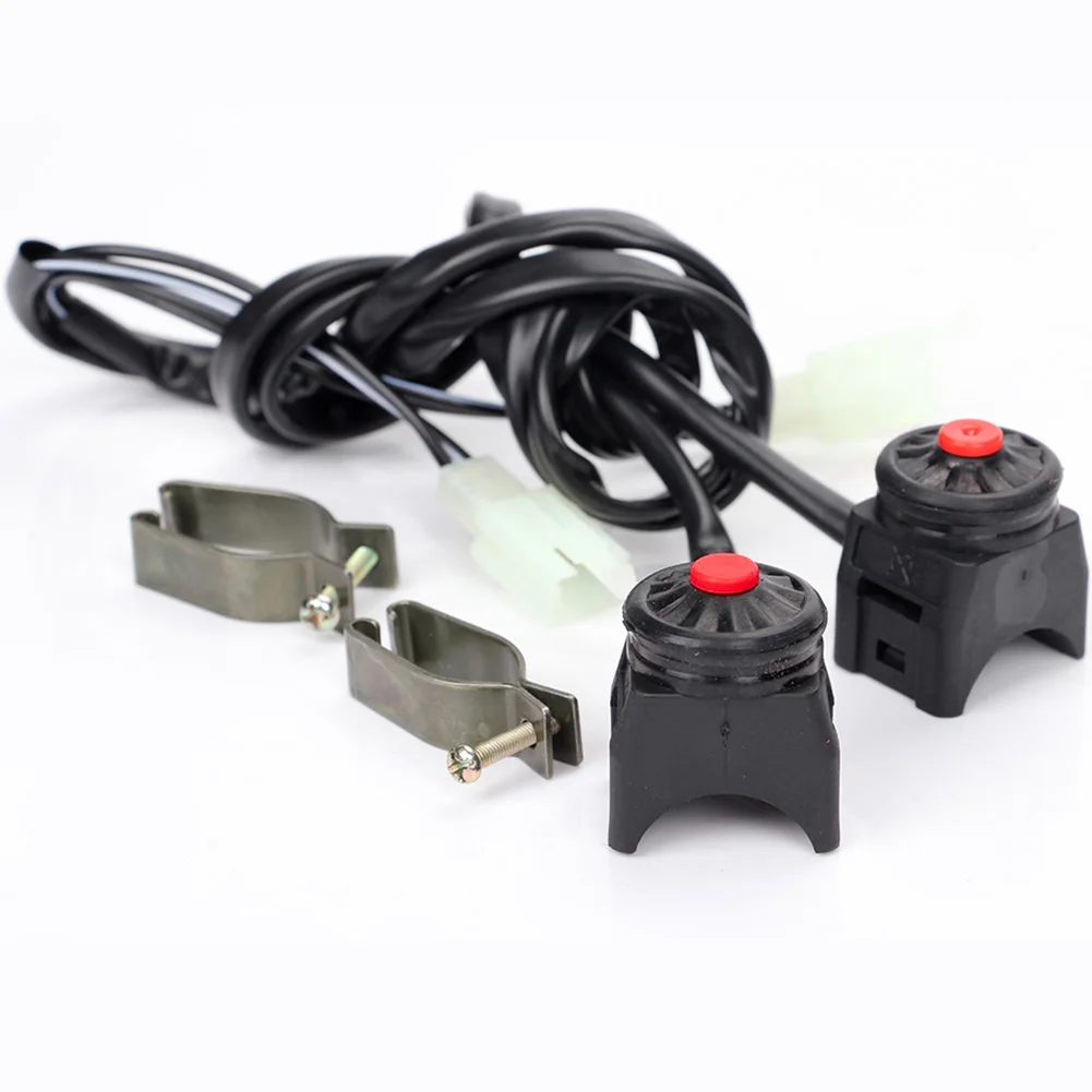 

22mm Durable Ignition Start Switch Kit Easy Install Flameout Spare Plastic Off-road Vehicle On Off Motocross Scooters