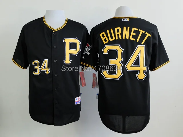 aj burnett pirates jersey