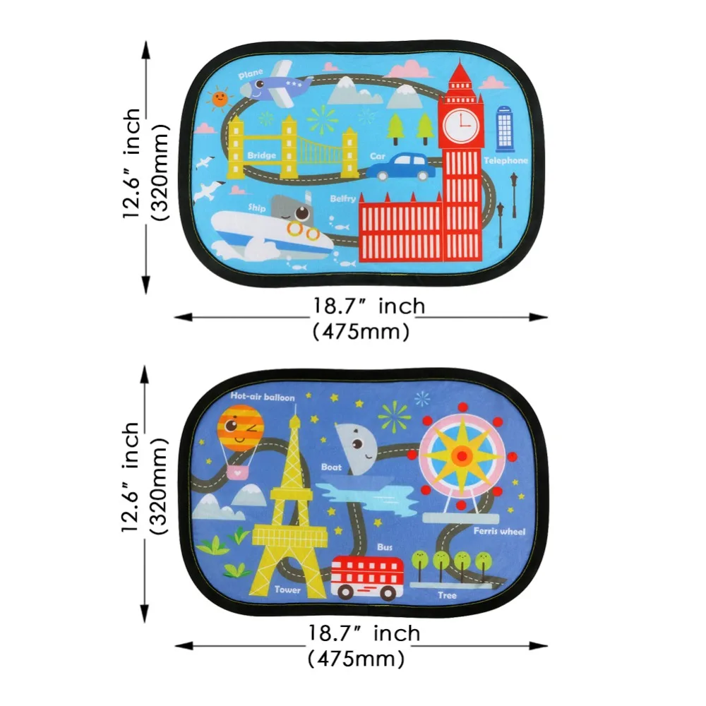 2 шт. тонировка для окон автомобиля шторка Солнцезащитная Автомобильная солнцезащитный щит детский тент козырек-сетка на лобовое стекло автомобиля для защиты от прямых солнечных лучей автомобили аксессуары