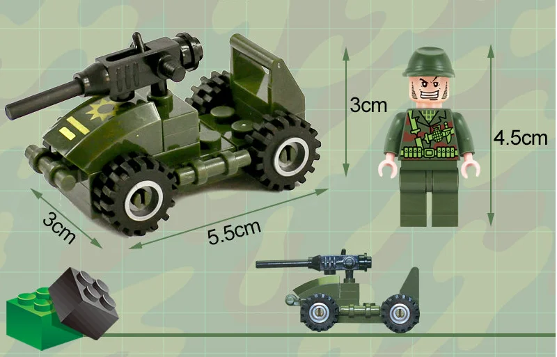 E Model Compatible with Lego E830 28pcs Soldier Car Models Building Kits Blocks Toys Hobby Hobbies For Boys Girls E Model Compatible with Lego E830 28pcs Soldier Car Models Building Kits Blocks Toys Hobby Hobbies For Boys Girls