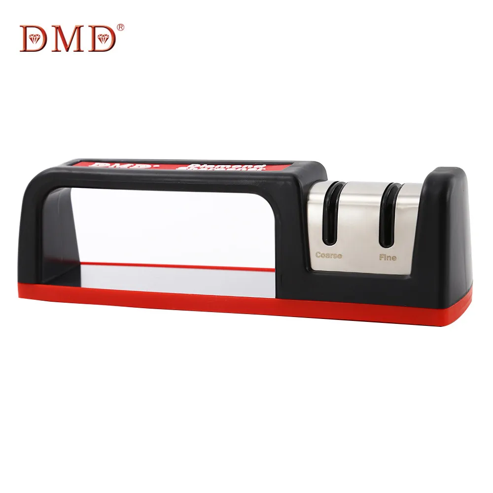 

DMD Kitchen Knife Sharpener Original Manual Portable Two-stage Diamond Tungsten Steel Ceramic Knife Sharpening Kitchen Tools