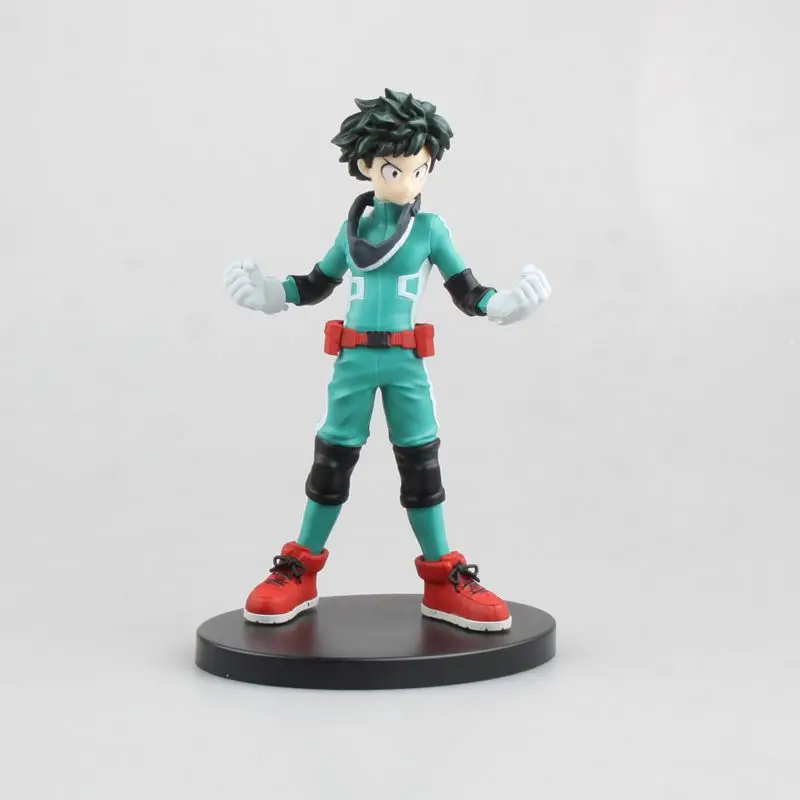 Аниме Мой герой Академия Midoriya Izuku ПВХ фигурку Коллекционная модель игрушки куклы 17 см