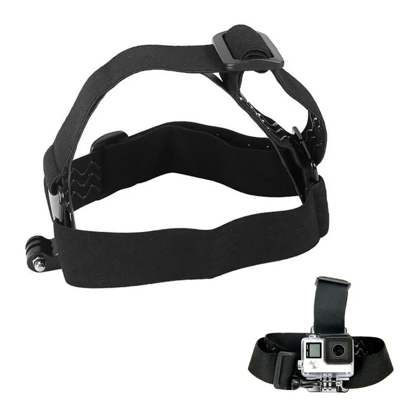 Регулируемый эластичный ремень для Gopro Hero 4S/4/3 + 3/2/1 Sj4050 Xiaomi Yi аксессуары экшн
