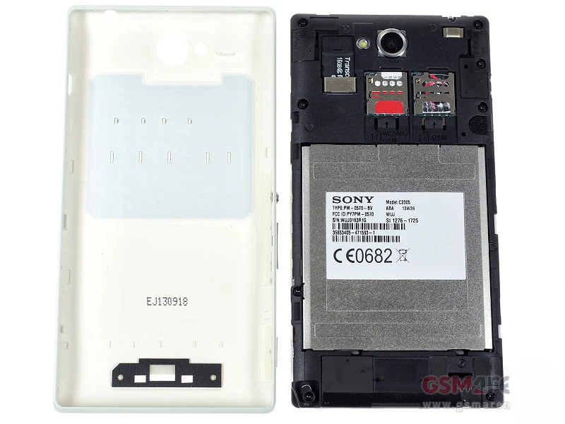 C2305 разблокированный sony Xperia C C2305 1 ГБ ОЗУ 4 Гб ПЗУ 5," Восьмиядерный 8 Мп GSM Android 3g мобильный телефон