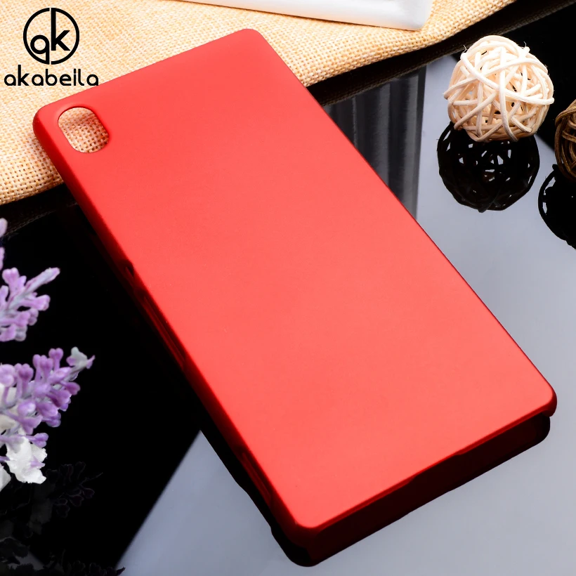 

AKABEILA Phone Covers Cases For Sony Xperia Z3+ E6553 Z3 Plus Dual E6533 Sony Z4 Cases Plastic Shell Back Cover Housing Bags