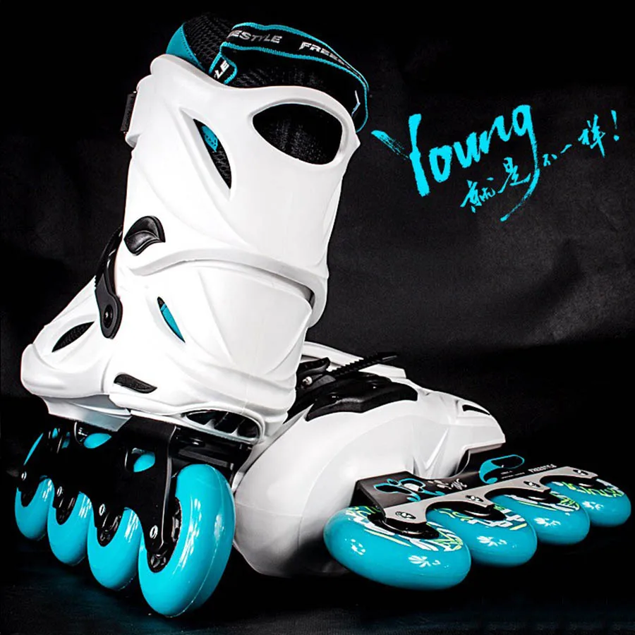Japy Skate Original Freestyle M3 Professional Slalom Inline Skates Adult Roller Skating Shoe Sliding Free Skating Patines Adulto adult roller skates
