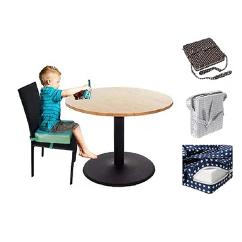 

Children Dining Cushion Adjustable Removable Increased Chair Pad Baby Soft Booster Cushion Kids Seat Highchair
