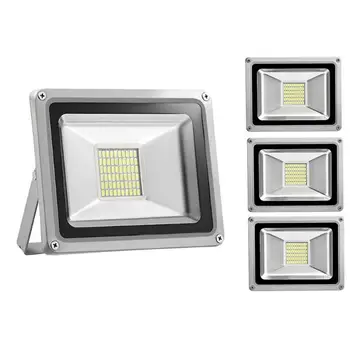 

Waterproof 4pcs/set 30W SMD 5730 LEDs Floodlight Outdoor 12V Wall Lamp Outdoor Lighting Flood lights E5M1
