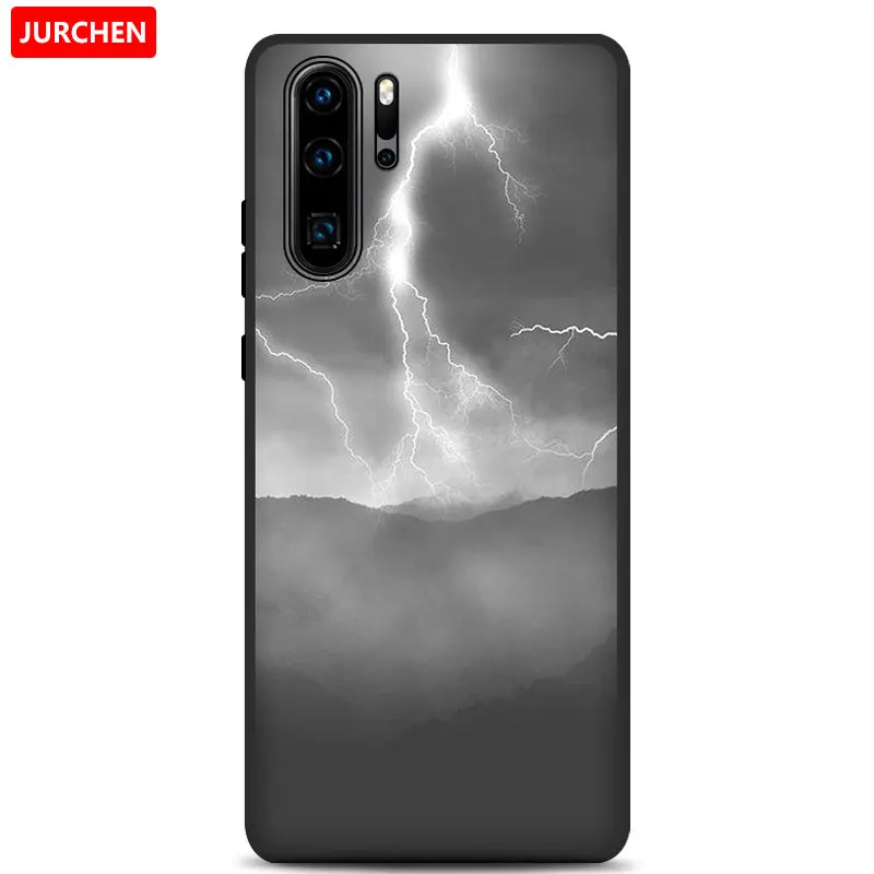 Чехол для телефона JURCHEN для huawei P30 Pro, чехол для huawei P30, чехол из ТПУ с рисунком, силиконовая Мягкая задняя крышка для huawei P30 P30Pro, чехол - Цвет: 16