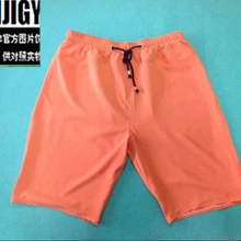 27-44 Мужская одежда Джастин Бибер тот же стиль Orange Пляжные штаны костюм Большие размеры певица костюмы