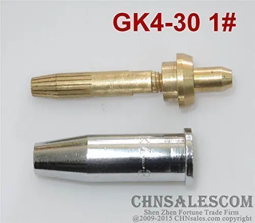 

CHNsalescom GK4-30 1# Oxygen Propane Cutting Welding Torch Tip Detachable