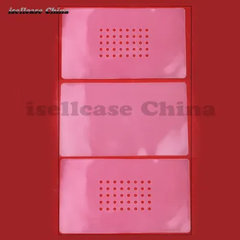

Wozniak 3pcs/1set LCD screen separator Silicon pad with hole high temperature vacuum suction pads perforated heat insulation pad
