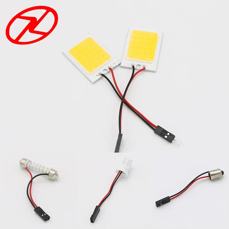 Акция 1 шт. Белый T10 24 Smd адаптеры COB светодиодный светильник для чтения крыш