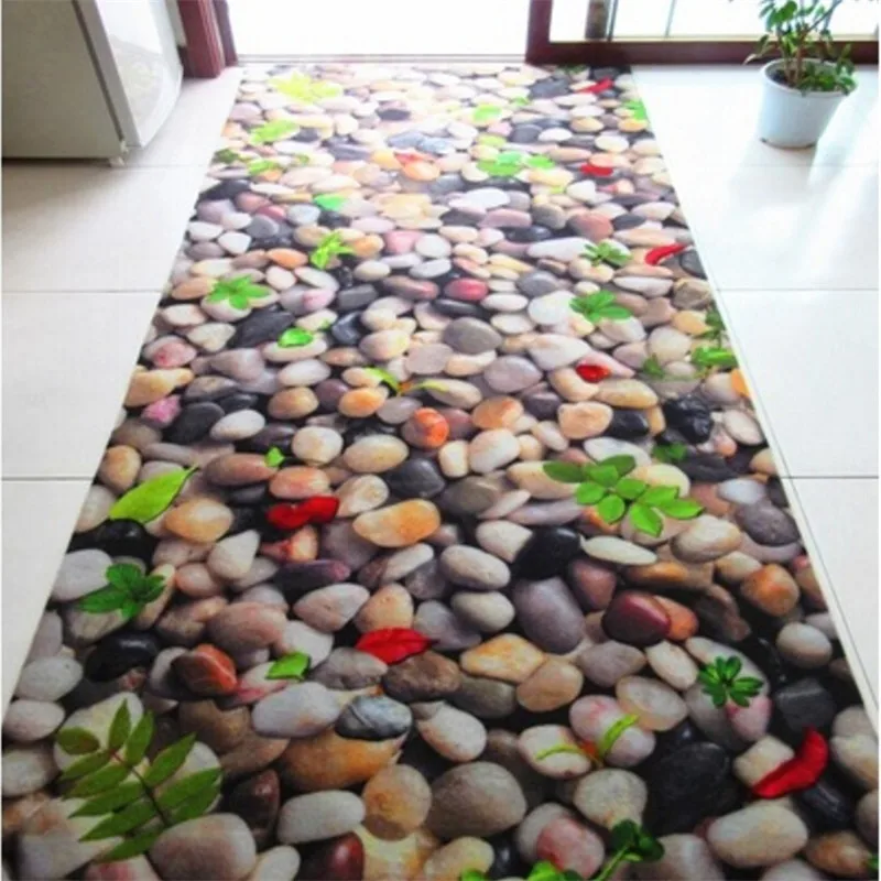 

3D Carpet Cobblestone Rugs And Carpets For Home Living Room Area Rug Skidproof Kitchen Rug Custom Made alfombras tapis