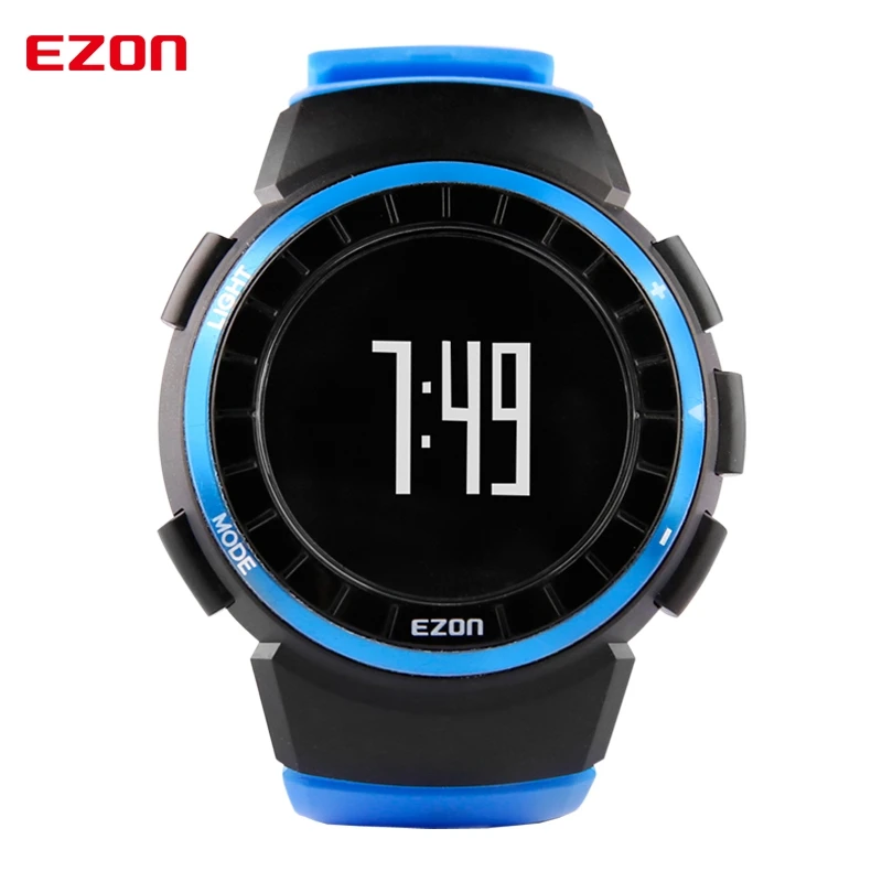 Горячие продажа luxury brand ezon t029b07 многофункциональные мужские цифровые часы