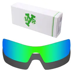 2 шт. mryok ПОЛЯРИЗОВАННЫЕ замены Оптические стёкла для Oakley Oil Rig Солнцезащитные очки для женщин Stealth объектив черный и изумрудно-зеленый
