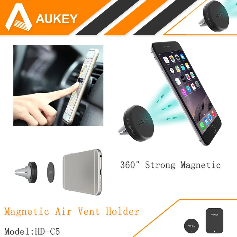 Aukey 360 Degree Universal Car Air Vent Mount Holder