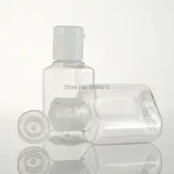 20 мл пластиковые бутылки флип бабочка крышкой бутылки жидкости бутылки, 20cc косметический лосьон ПЭТ-бутылки контейнер с крышкой F413