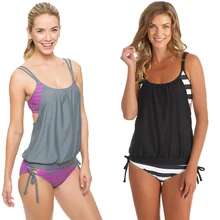 Бикини, сдельный Купальник для женщин, в полоску размера плюс, купальник для женщин, 5 стилей, боди, сексуальный, Badpak, пляжная одежда, купальник для женщин