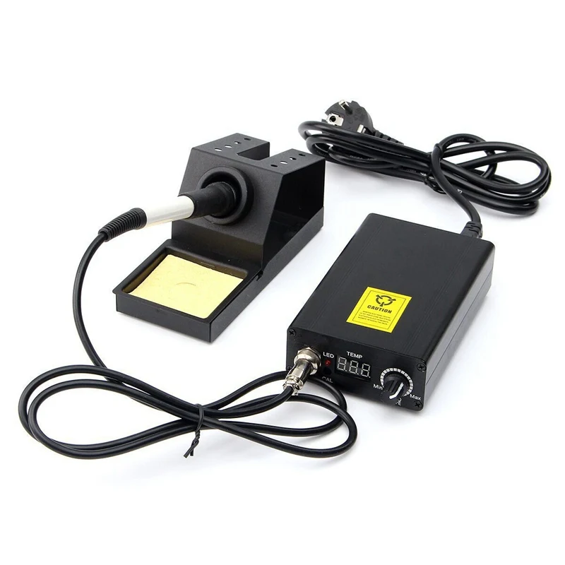 

Brand New Digital Adjustable Temperature Soldering Iron Station Welding Solder +T12 Handle Solderings Iron Welding Machine