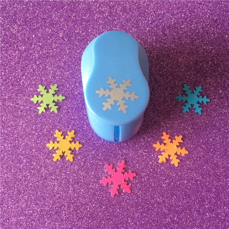 Free Shipping 1"(2.5cm) Snow Snowflake Eva Foam Punches Paper Punch For Greeting Card Handmade