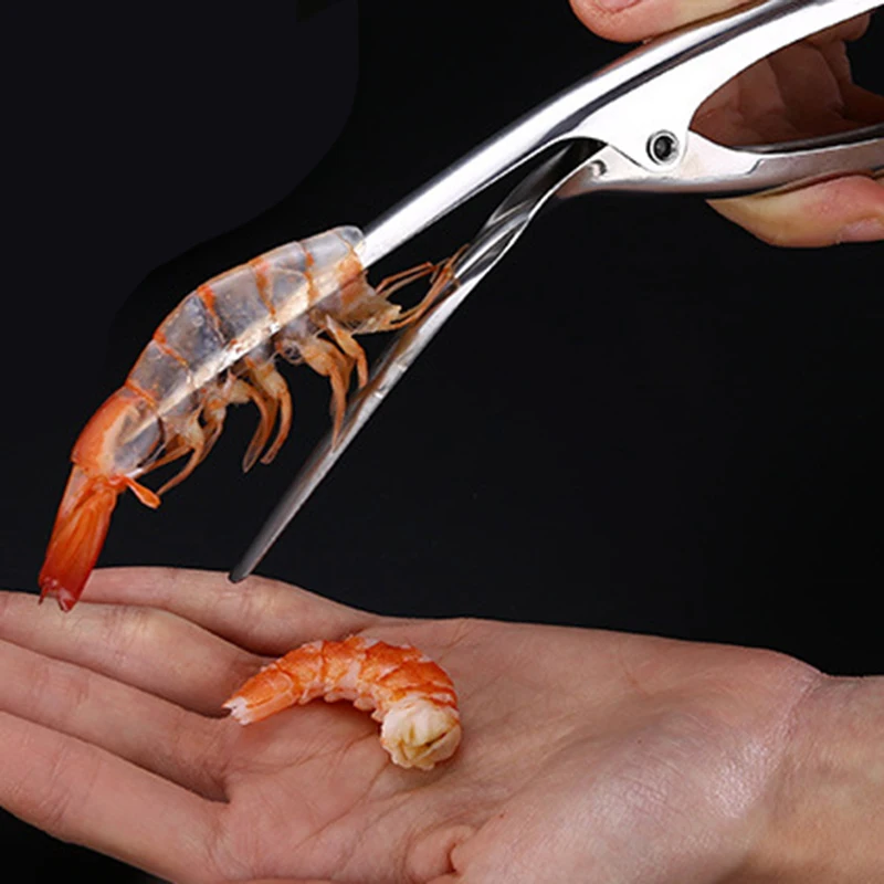 

shrimp peeler Prawn Peeler Shrimp Deveiner Peel Device fishing knife Creative Kitchen Gadget Cooking Seafood Tool