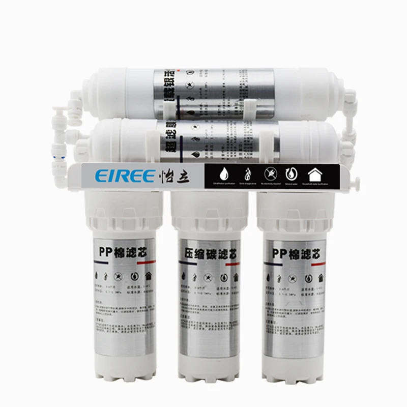 

Free Shipping Hot Sales UF water purifier without electricity mineral water use six stage