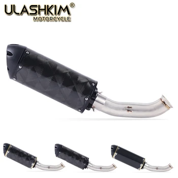

Motorcycle Full Exhaust Muffler System Middle Pipe Slip On Escape For KTM DUKE 390 250 DUKE 125 RC 390 125 RC390 2016 2017 2018