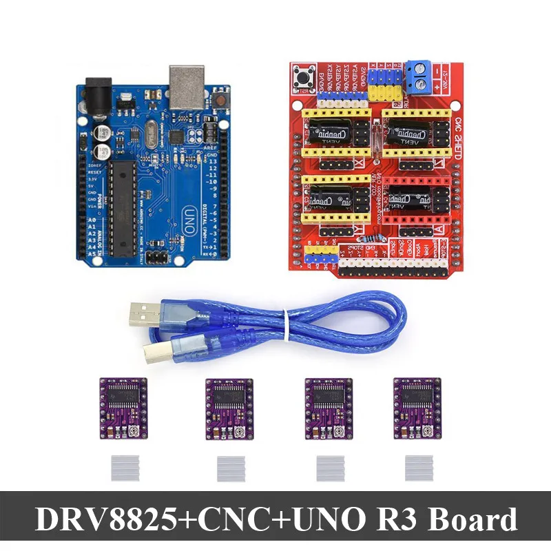 5 шт 28BYJ-48 5 V 4 фаза DC редукторный шаговый двигатель + ULN2003 модуль драйвера совета Набор для Arduino UNO сокращения Шаг Мотор DIY Kit