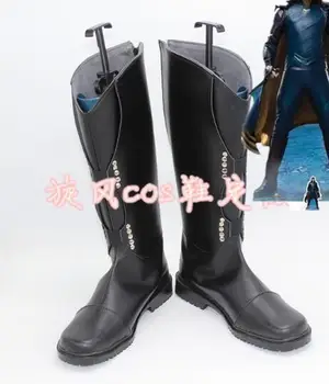 

Avengers Thor: The Dark World Loki Cosplay Shoes Boots Superhero Halloween Carnival Party Costume Accessories For Men