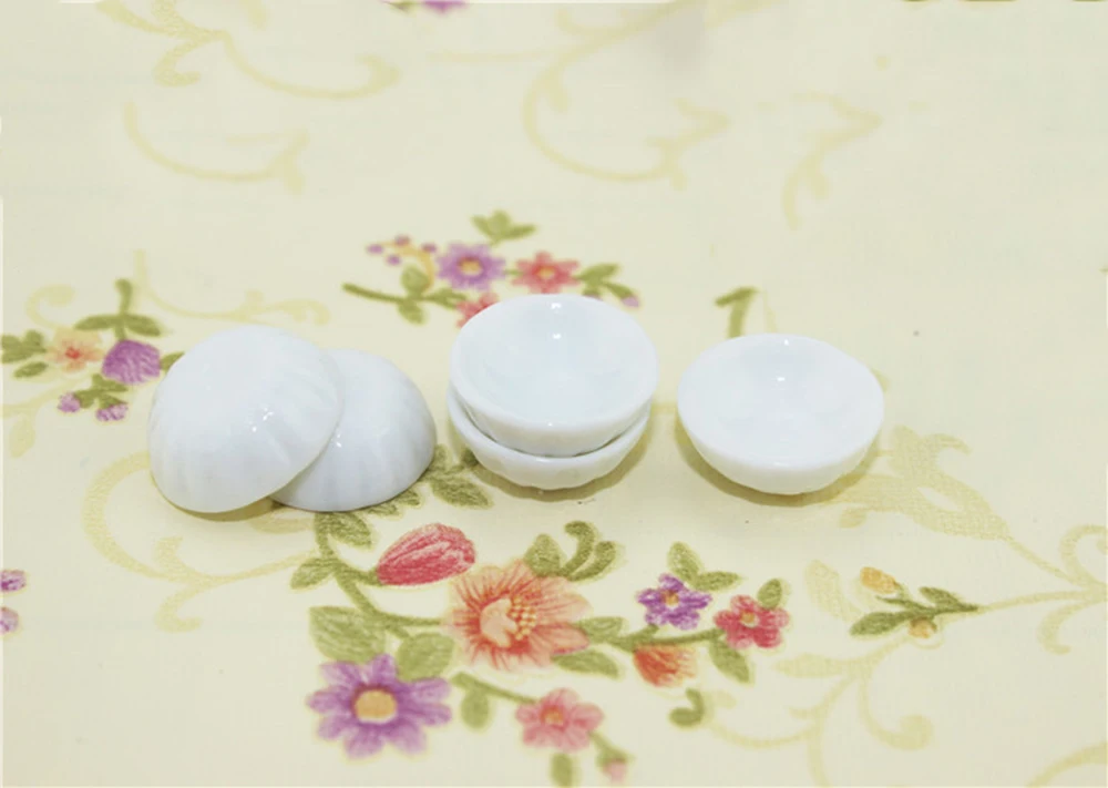 Миниатюрные аксессуары для кукольного домика 5 шт. миниатюрная керамическая