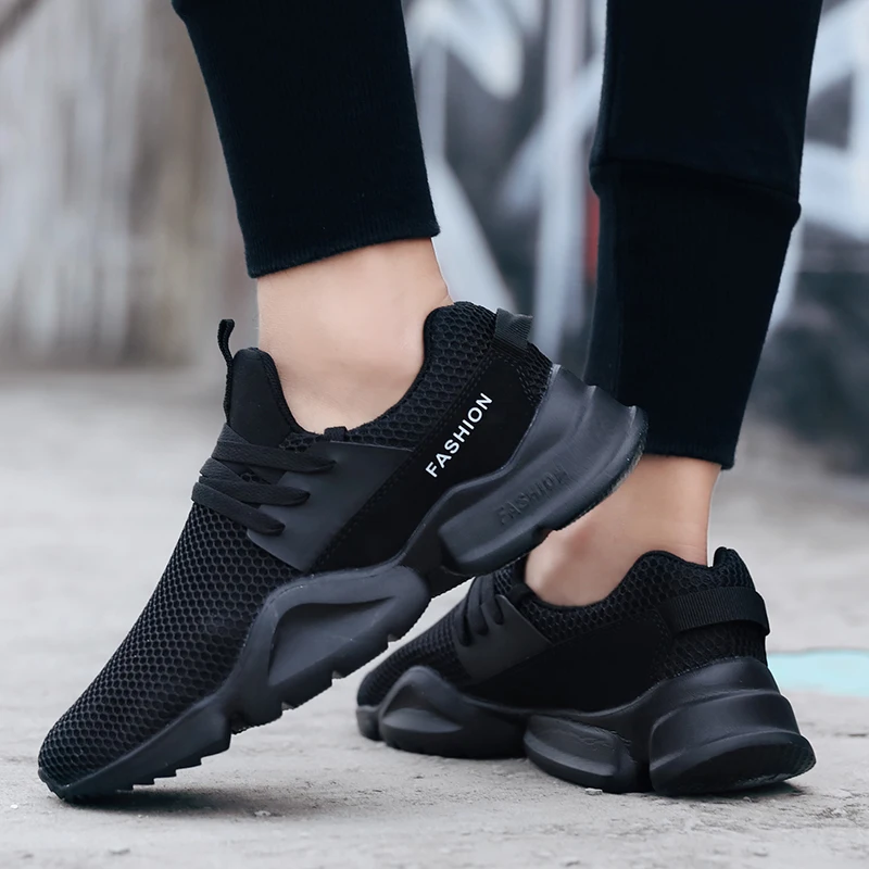 2019 Men Vulcanize Casual Sneakers Fashion Shoes Man Lace Up Mesh Fabric Flats Male Patchwork Comfortable men loafers 2019 Men Vulcanize Casual Sneakers Fashion Shoes Man Lace Up Mesh Fabric Flats Male Patchwork Comfortable men loafers