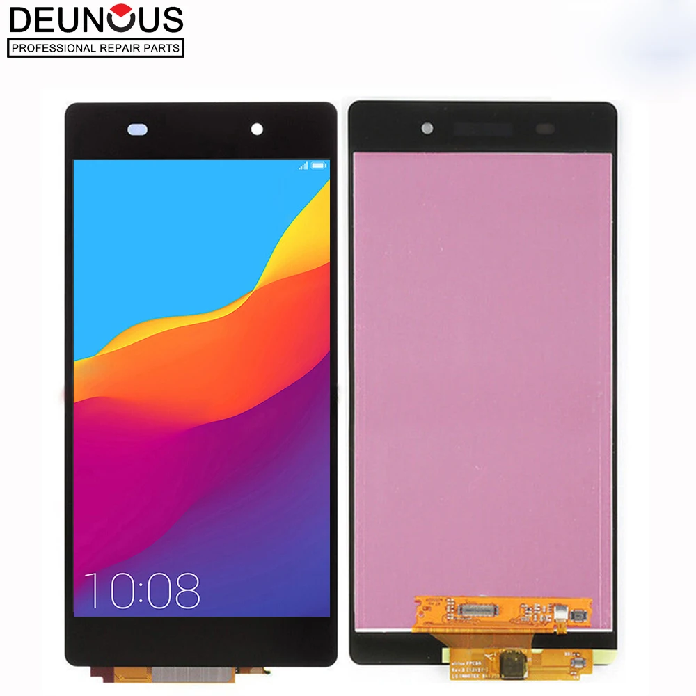 

For Sony Xperia Z2 LCD L50W D6502 D6503 Display Touch Screen Digitizer For Sony Z2 Display Assembly Replacement with Frame