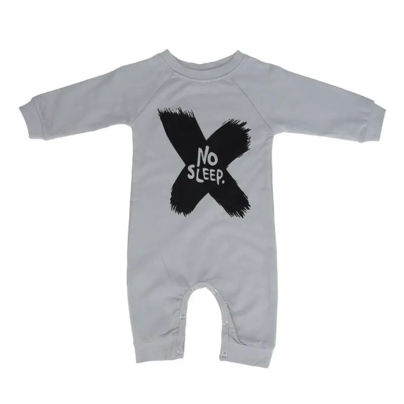 

Fashion Boy Girl Rompers Baby Cotton One-piece Long Sleeve Jumpsuit