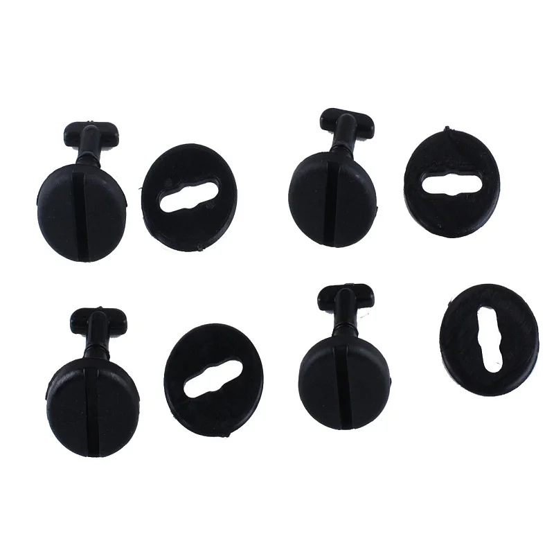 20PCS Car Accessories Car Mat Clips Black Floor Carpet Mat Clips Rivets