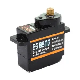 

EMAX ES08MD 13g Mini Metal Digital Servo For RC Model